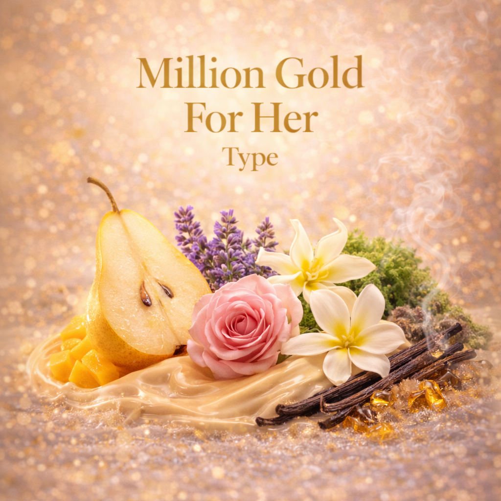 Million Gold For Her Type (Women) Perfume Oil