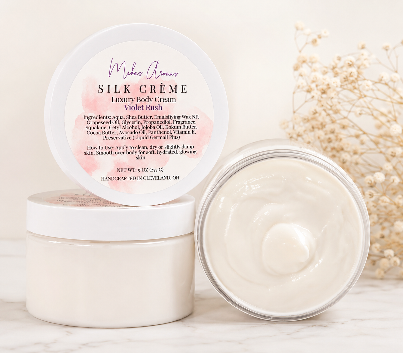Violet Rush Silk Crème Body Cream
