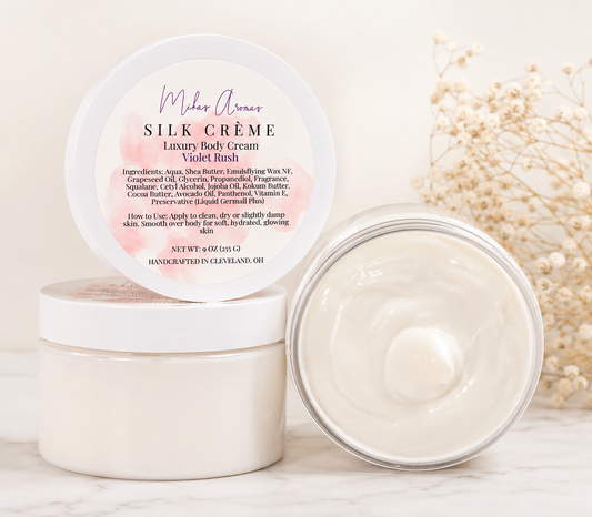 Violet Rush Silk Crème Body Cream