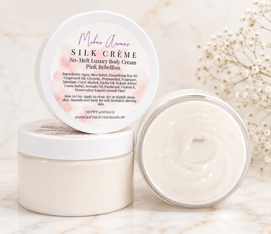 Pink Rebellion Silk Crème Body Cream