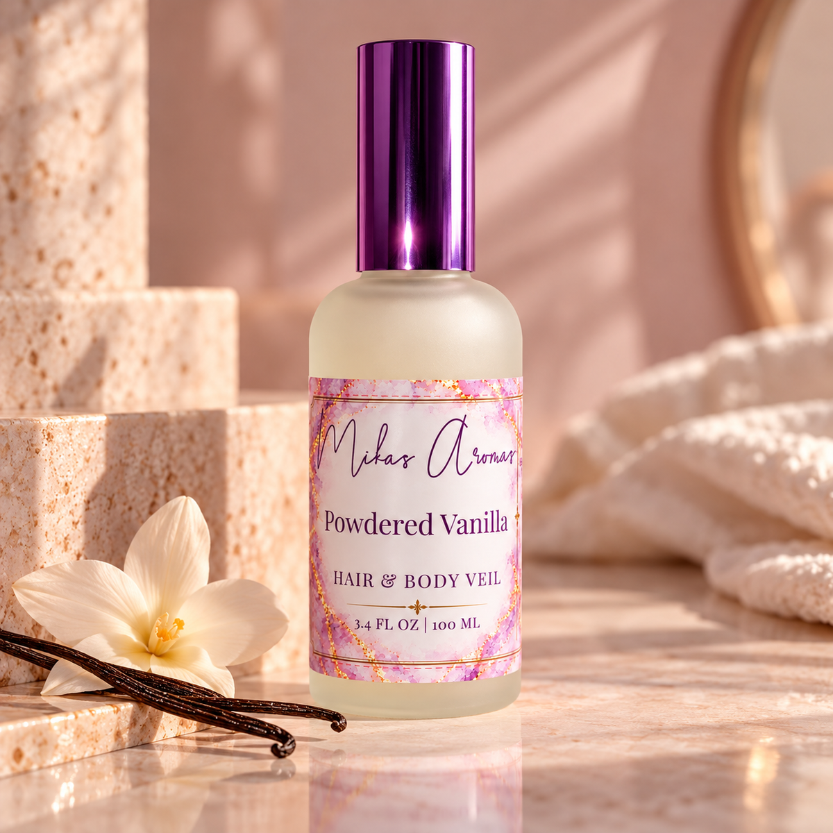 Powdered Vanilla Hair & Body Veil