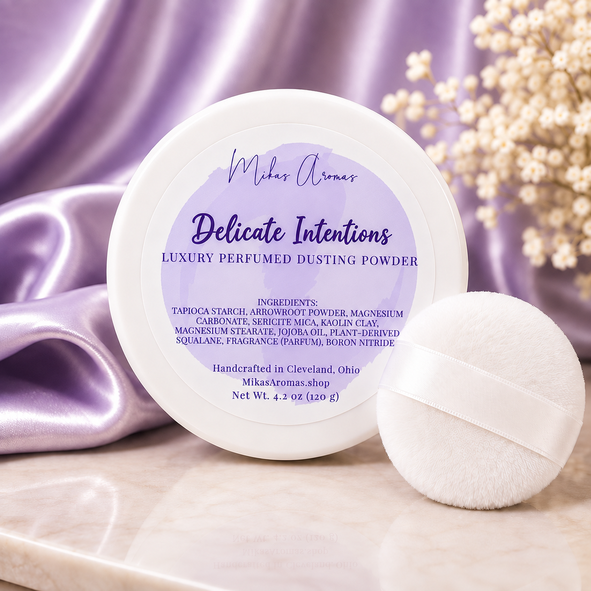 Delicate Intentions Luxury Perfumed Dusting Powder