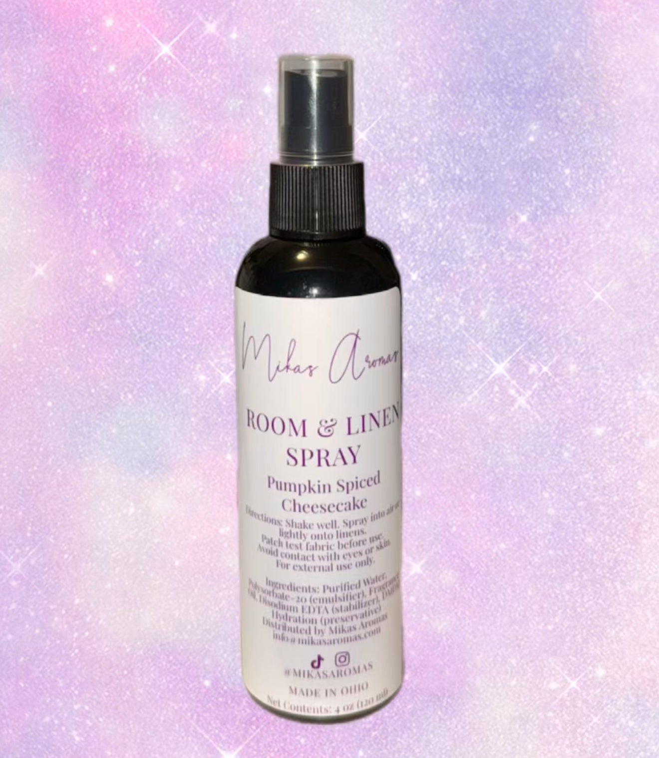 Pumpkin Spiced Cheesecake Room & Linen Spray