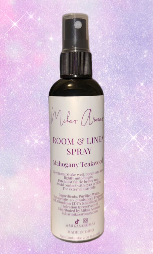 Mahogany Teakwood Room & Linen Spray