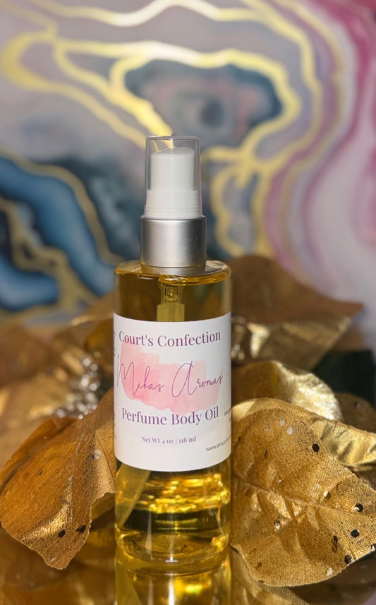 Court’s Confection Perfume Body Oil – Fruity Marshmallow Cream Gourmand Body Oil, 4 oz
