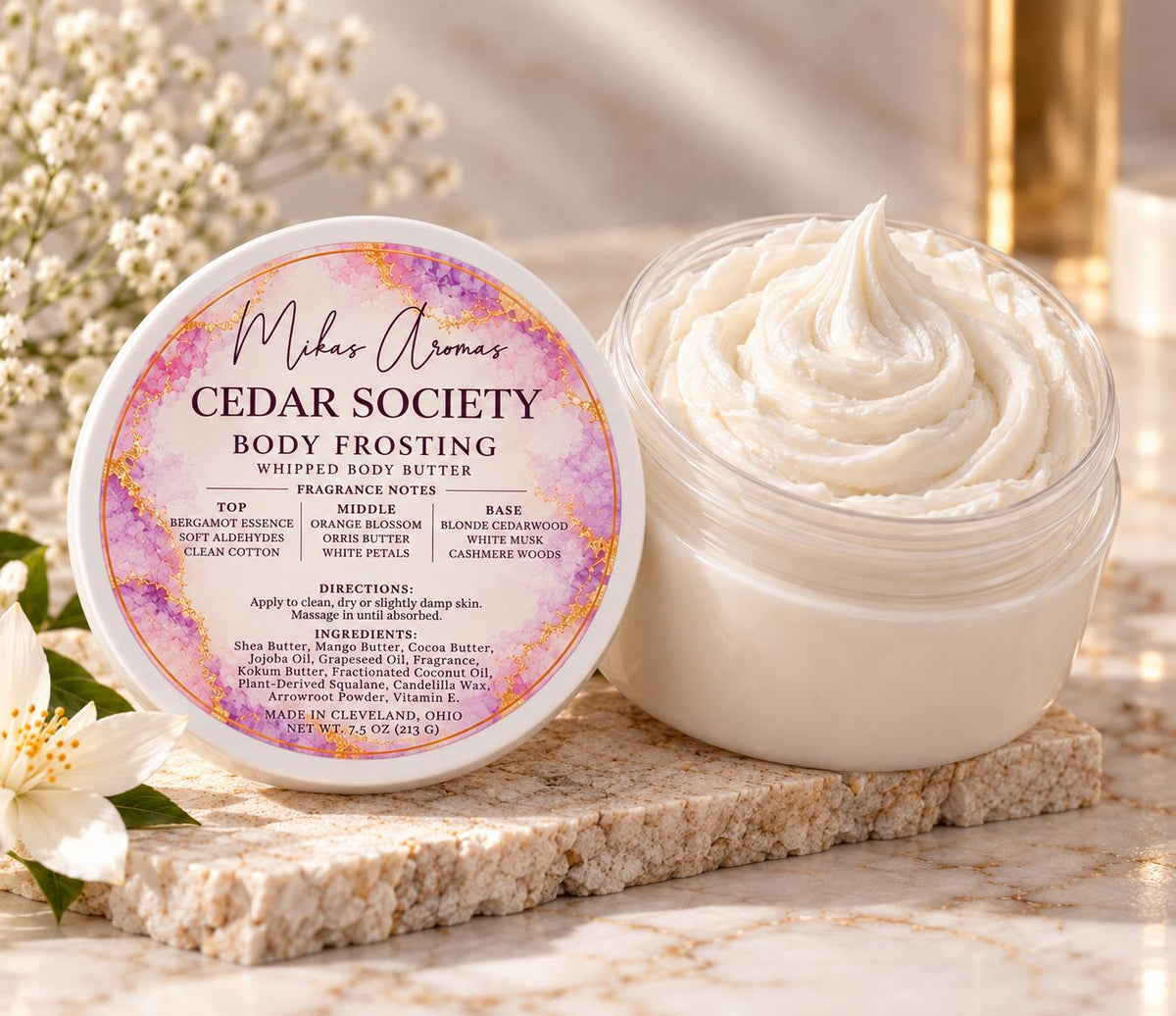 Cedar Society Body Frosting