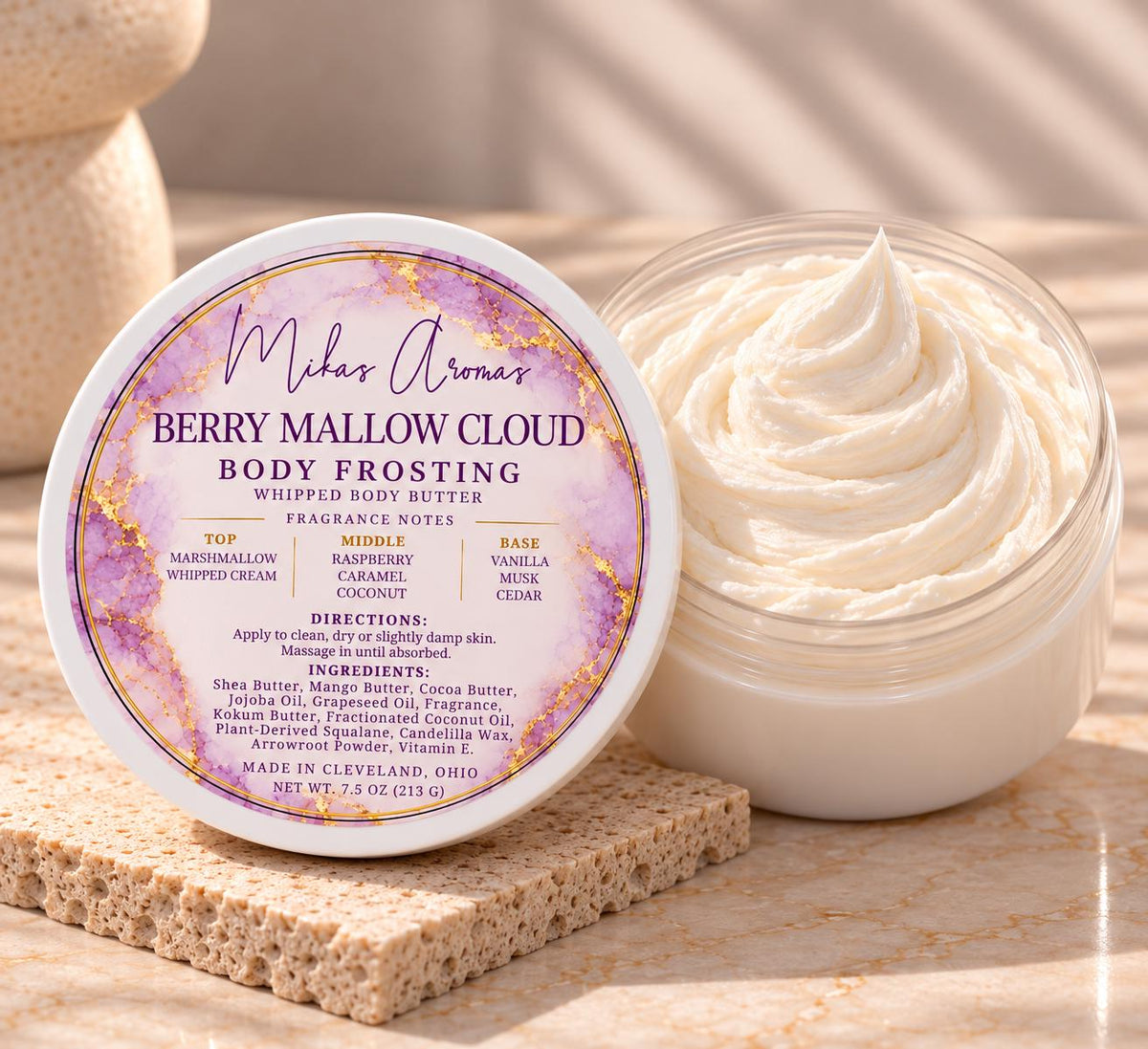 Berry Mallow Cloud Body Frosting