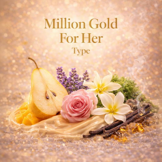 Million Gold For Her Type (Women) Perfume Oil
