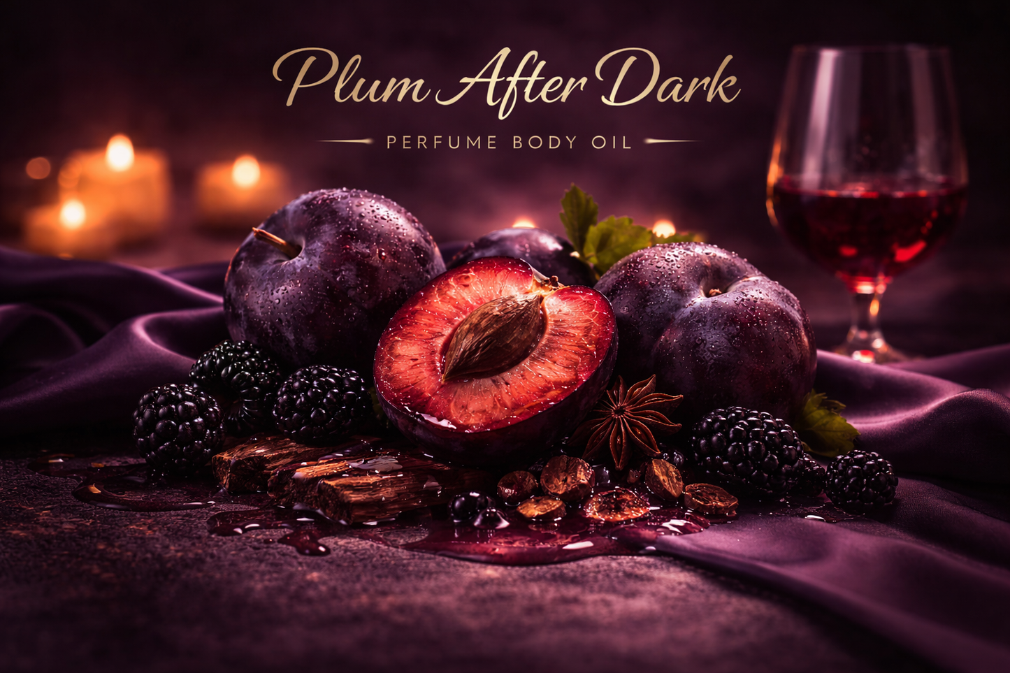 Plum After Dark Perfume Body Oil
