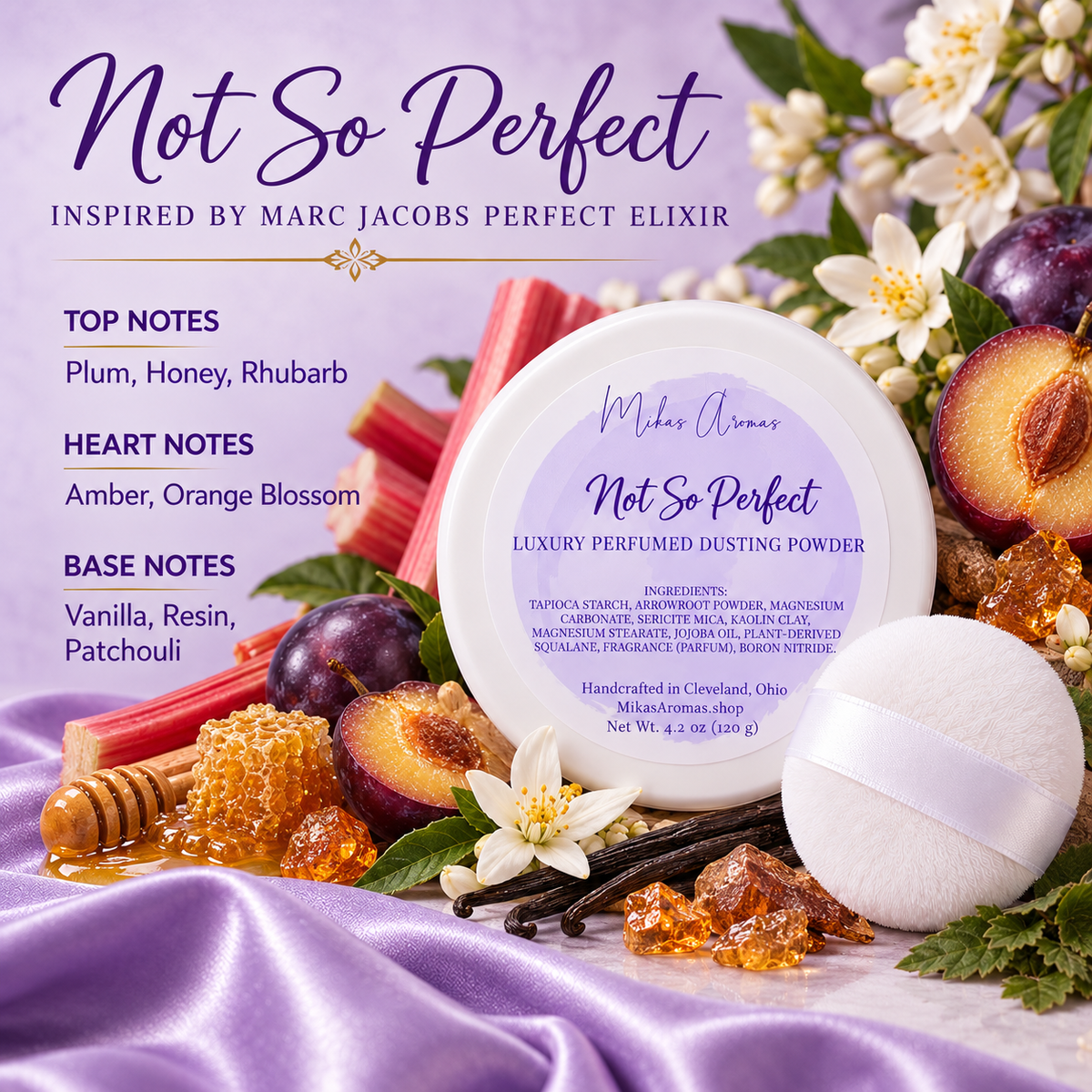 Not So Perfect Luxury Perfumed Dusting Powder