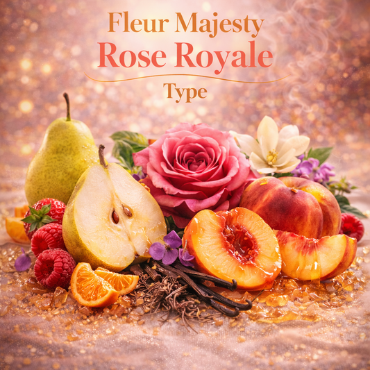 Fleur Majesty Rose Royale Type (Women) Perfume Oil