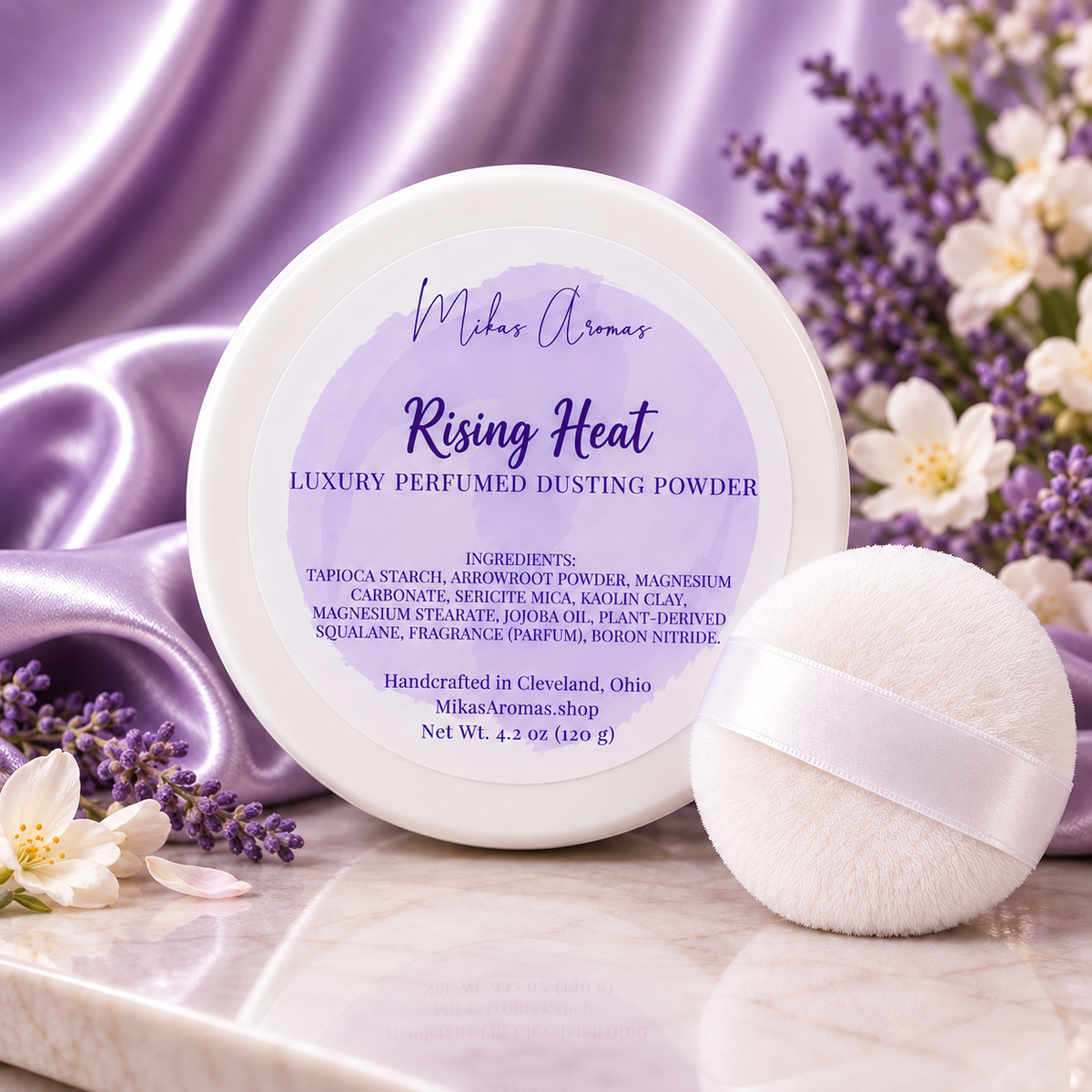 Rising Heat Luxury Perfumed Dusting Powder