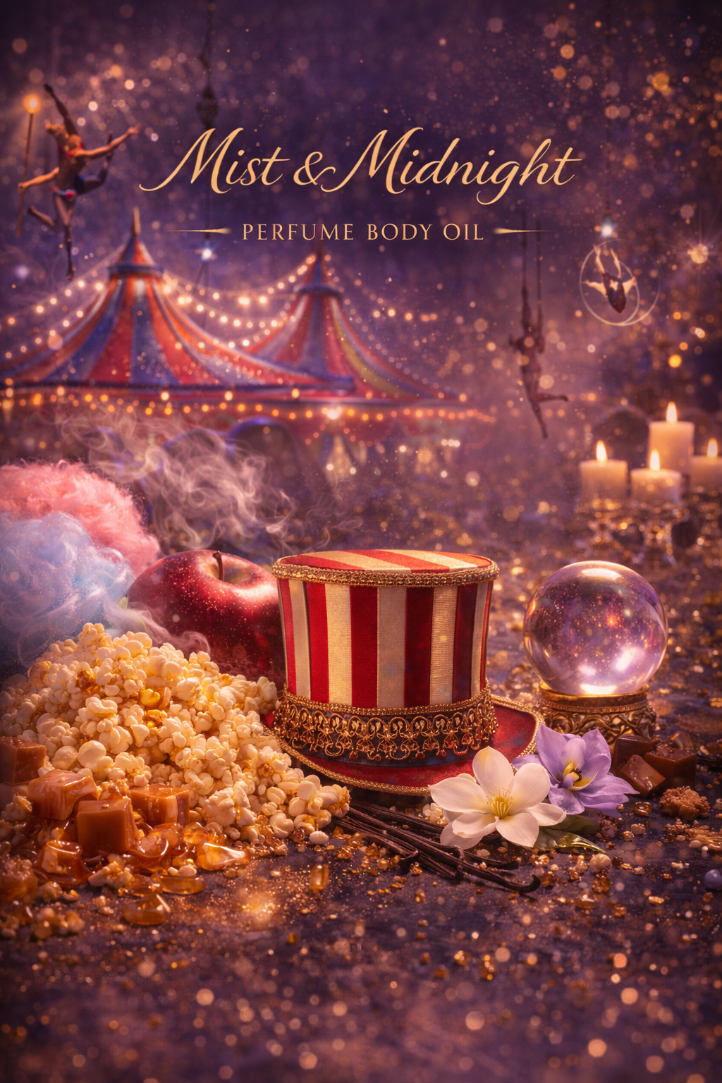 Mist & Midnight Perfume Body Oil