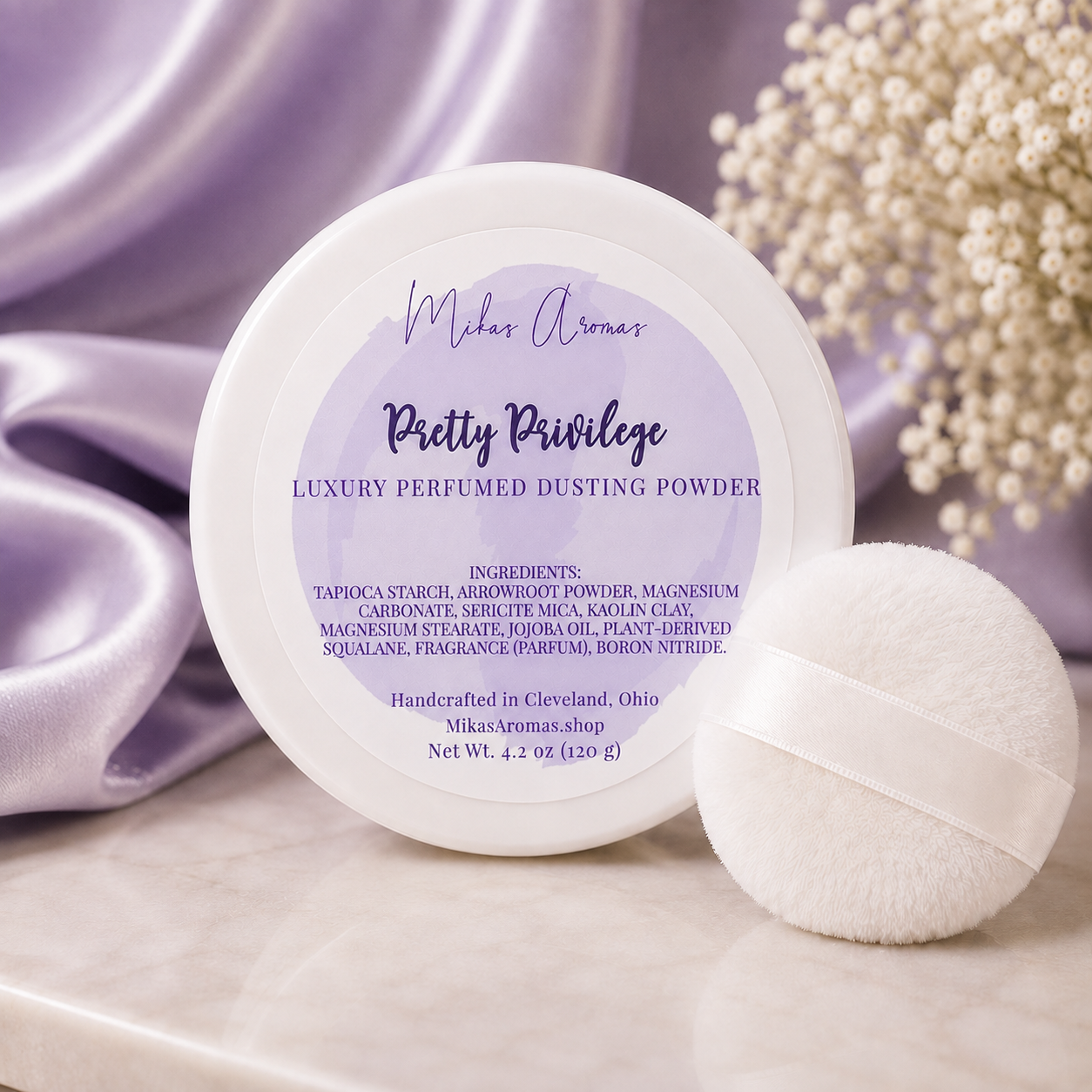 Pretty Privilege Luxury Perfumed Dusting Powder