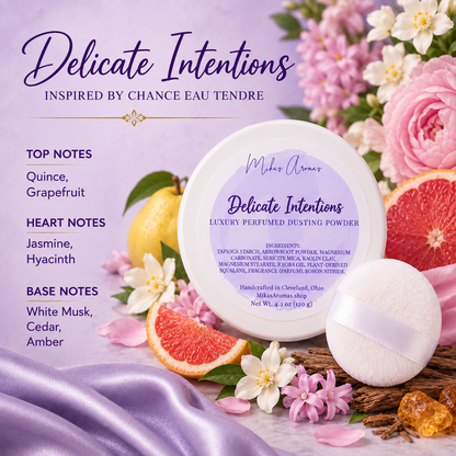 Delicate Intentions Luxury Perfumed Dusting Powder