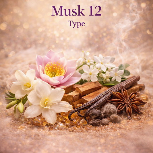 Musk 12 Type (Unisex) Perfume Oil