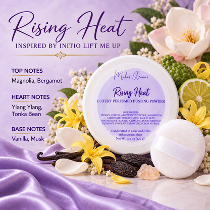 Rising Heat Luxury Perfumed Dusting Powder