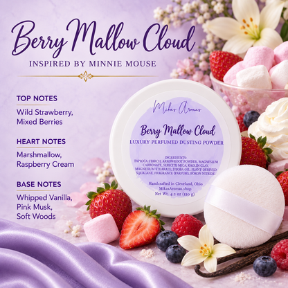 Berry Mallow Cloud Luxury Perfumed Dusting Powder