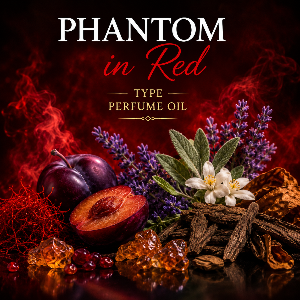 Phantom in Red Type (Men) Perfume Oil