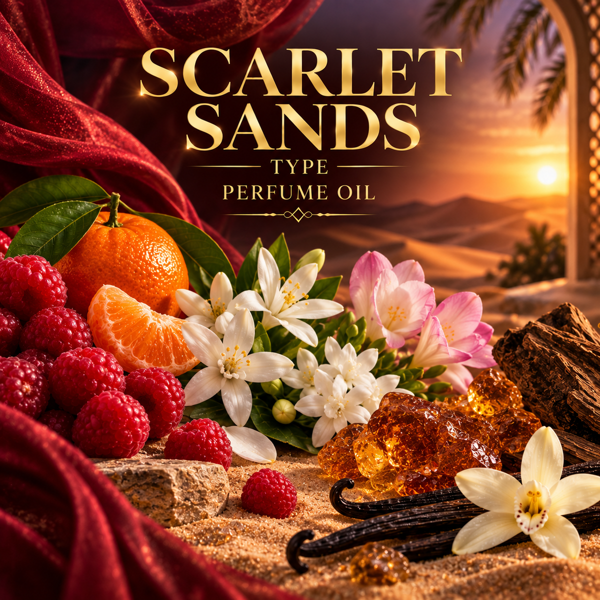 Scarlet Sands Type (Unisex) Perfume Oil | Mikas Aromas
