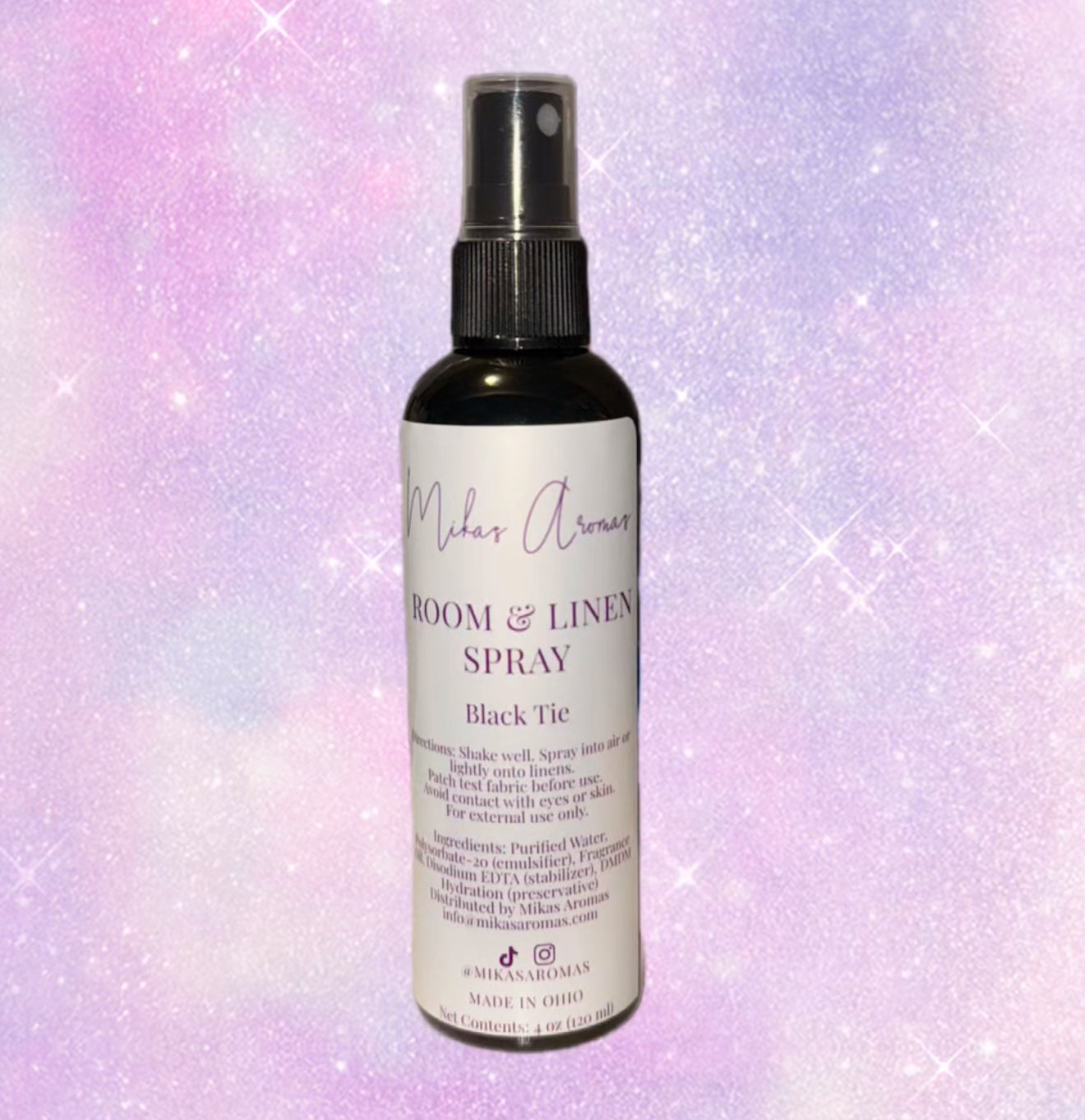 Black Tie Room & Linen Spray