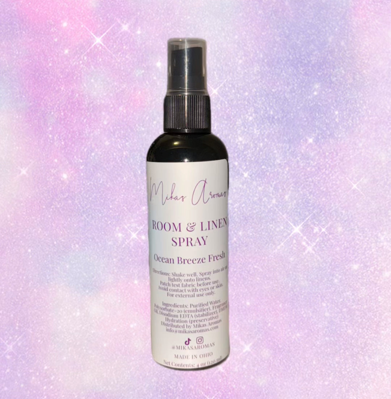 Ocean Breeze Fresh Room & Linen Spray