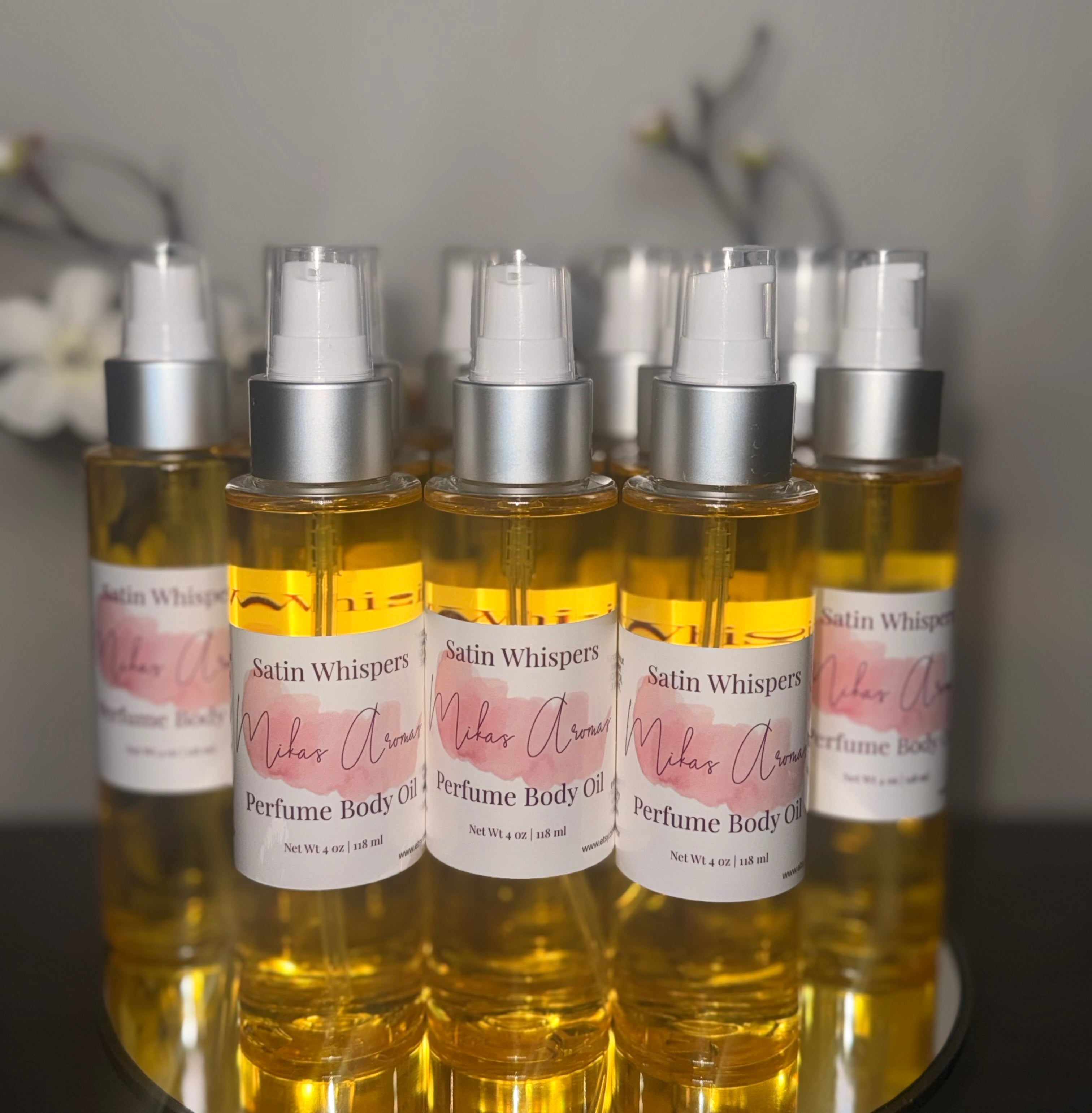 Satin Whispers Perfume Body Oil