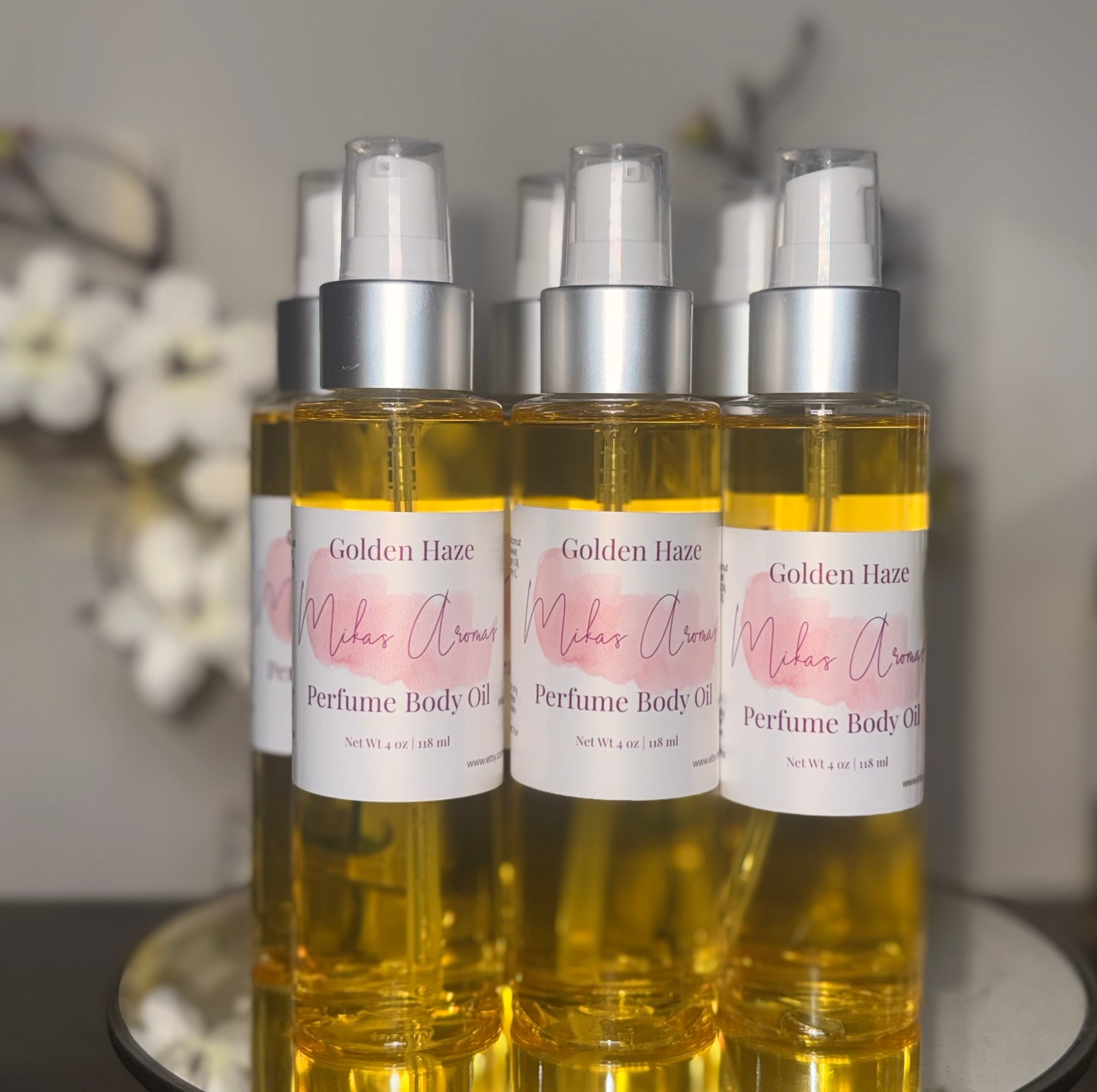 Golden Haze Perfume Body Oil