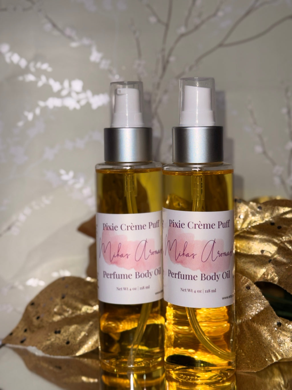 Pixie Crème Puff Perfume Body Oil