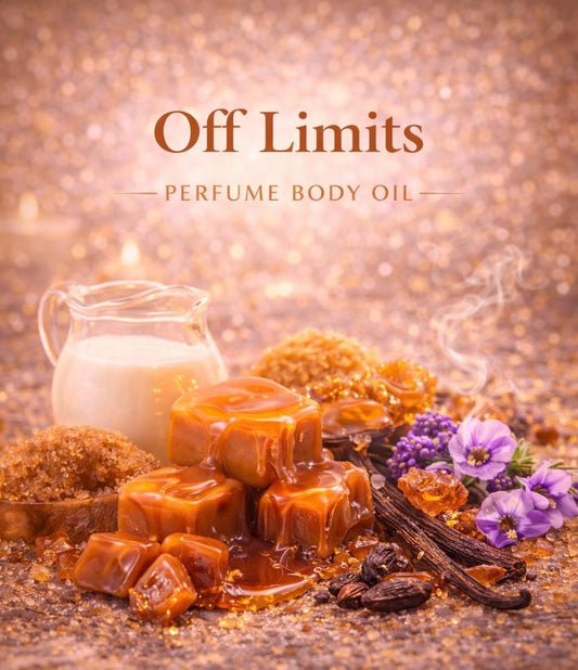 Off Limits Perfume Body Oil – Brown Sugar Caramel Vanilla Scented Body Oil | Mikas Aromas 4 oz
