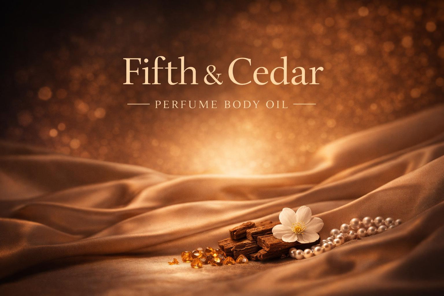 Fifth & Cedar Perfume Body Oil – Clean Musky Citrus Cedar Scented Body Oil | Mikas Aromas 4 oz