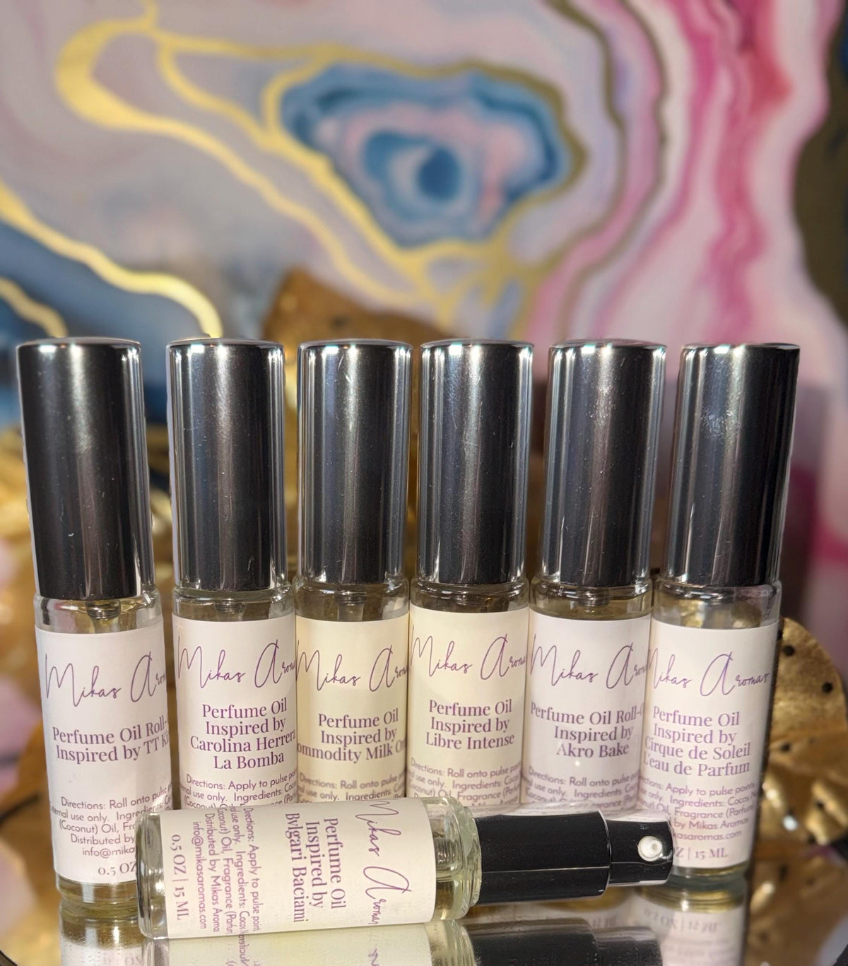 Mikas Aromas Impression of Fleur Narcotique Type (U) | Floral Fruity Perfume Oil | Litchi Peony & Soft Musk