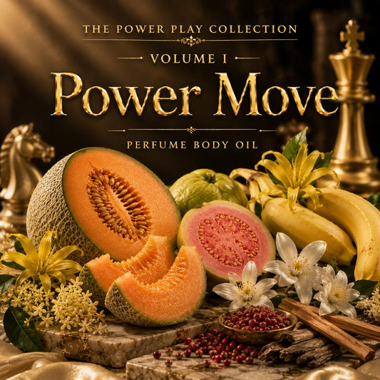 Power Move Perfume Body Oil – Tropical Melon Guava Floral Perfume Body Oil | Mikas Aromas 4 oz