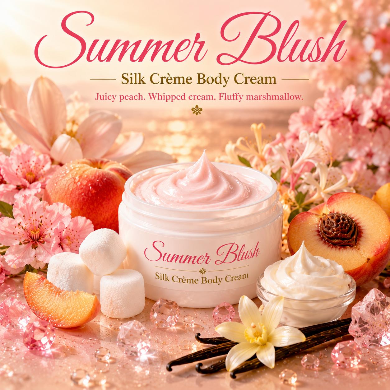 Summer Blush Silk Crème Body Cream